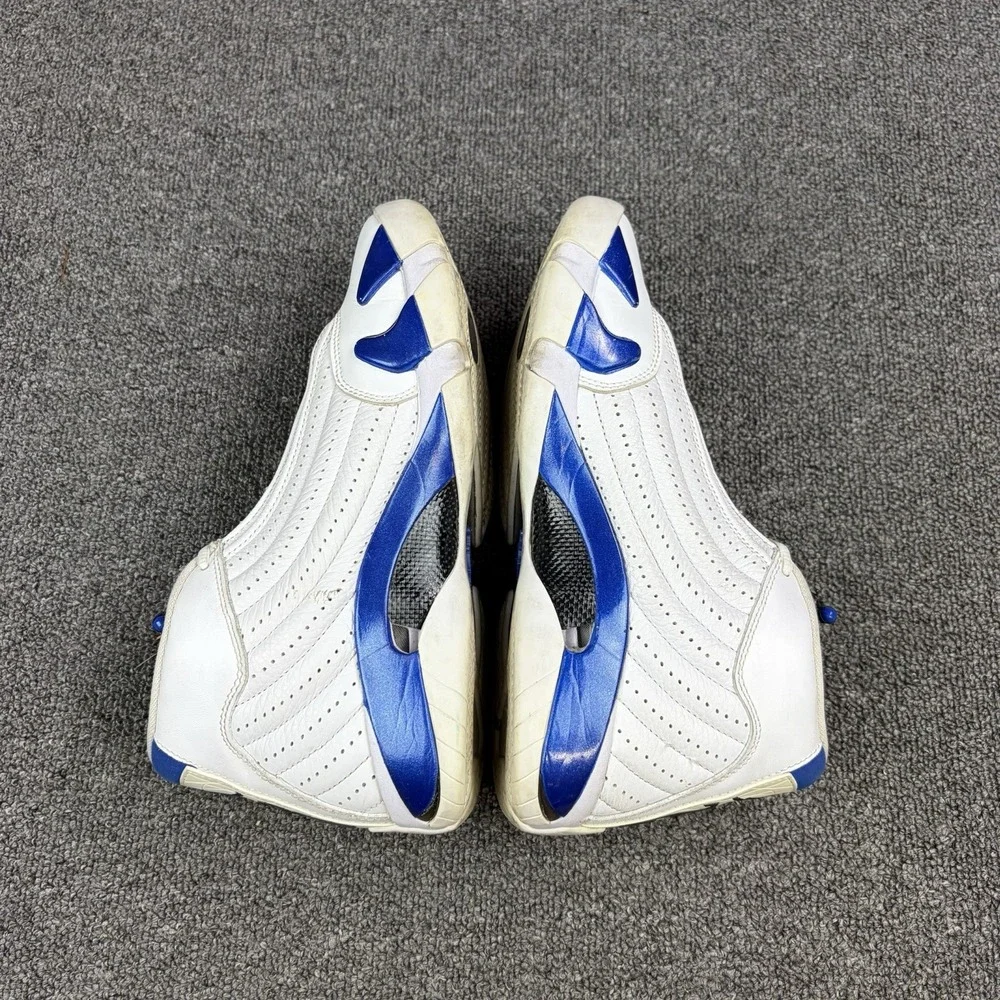 Jordan Air Jordan 14 Retro Hyper Royal White Blue Men's Sz 8 Sneakers 487471-104